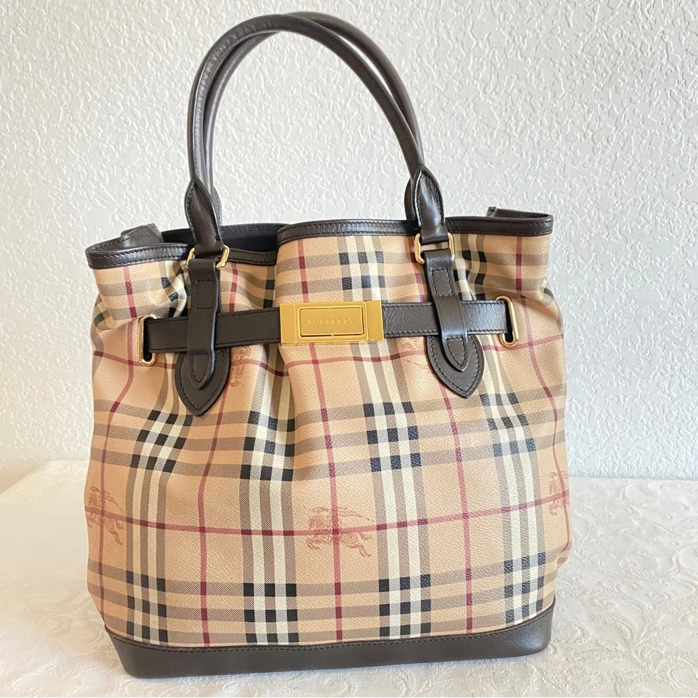 Burberry check tote - Picture 8 of 12